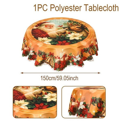 🔥Last Day 47% OFF✨Christmas Tablecloth