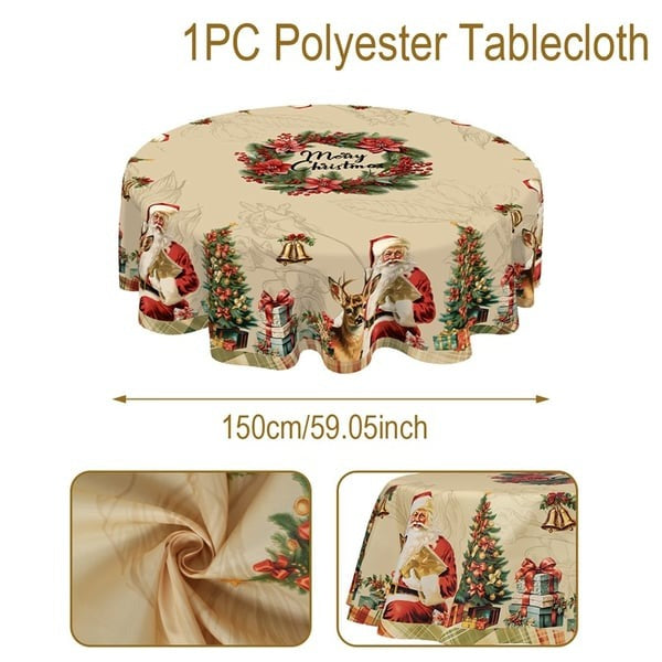 🔥Last Day 47% OFF✨Christmas Tablecloth