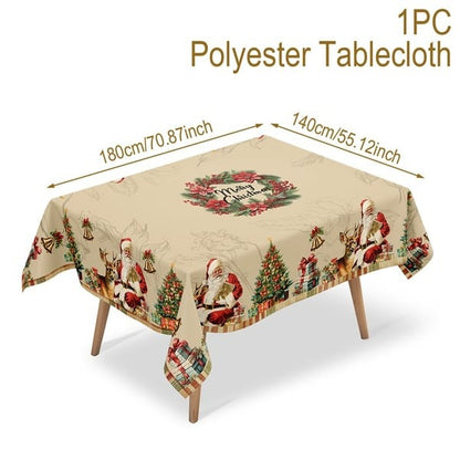 🔥Last Day 47% OFF✨Christmas Tablecloth