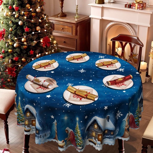 🔥Last Day 47% OFF✨Christmas Tablecloth