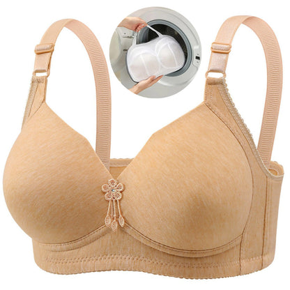 🔥Last Day Get a free sturdy lingerie laundry bag 🔥WIRE FREE COMFORT BREATHABLE Bra