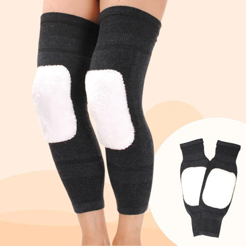 BUY 1 GET 1 FREE Universal Cold Protection Thickened Faux Furred Knee Pads