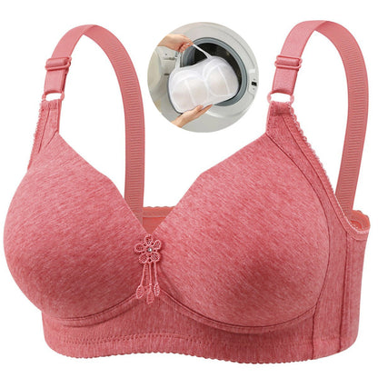 🔥Last Day Get a free sturdy lingerie laundry bag 🔥WIRE FREE COMFORT BREATHABLE Bra