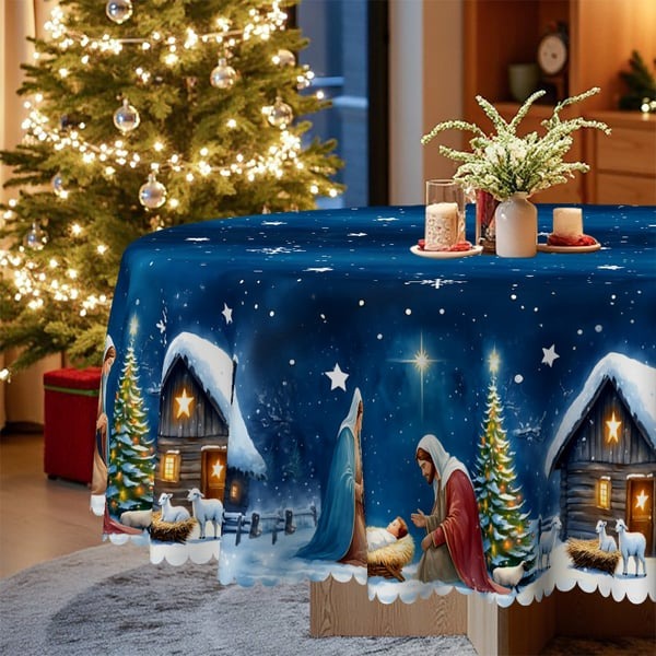 🔥Last Day 47% OFF✨Christmas Tablecloth