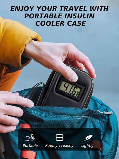Buy 1 Get 1 Free Cooler Travel Case with Temperature Display